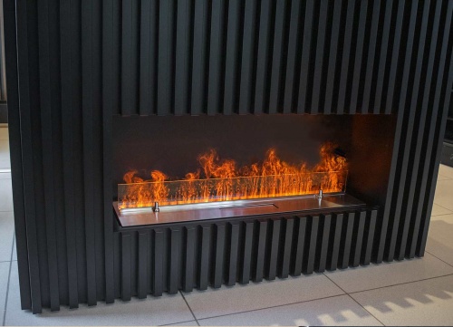 Электроочаг Schönes Feuer 3D FireLine 800 со стальной крышкой в Королёве