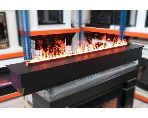 3D электроочаг Real Flame Line-S 150 3D Matte Black в Королёве